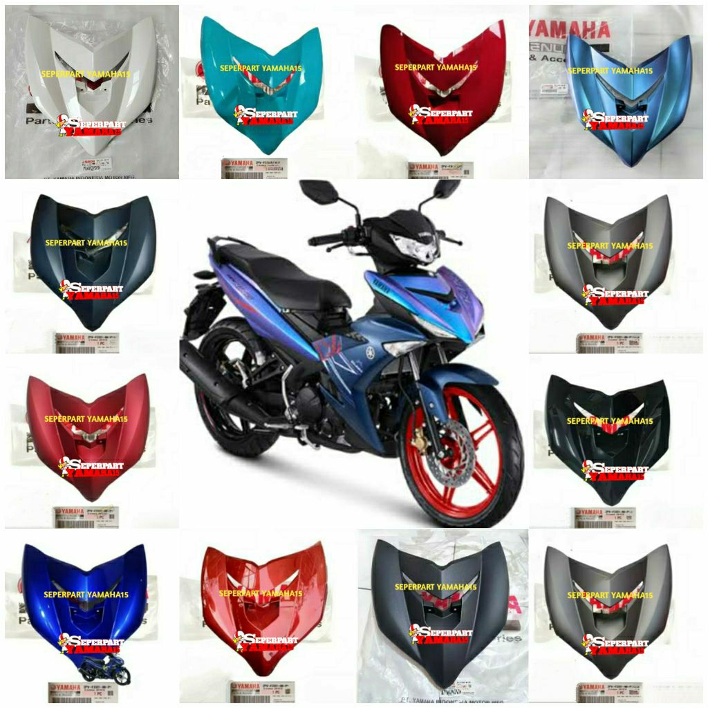 COVER TAMENG DADA DEPAN MX KING 150 ORIGINAL YGP GENUINE PARTS