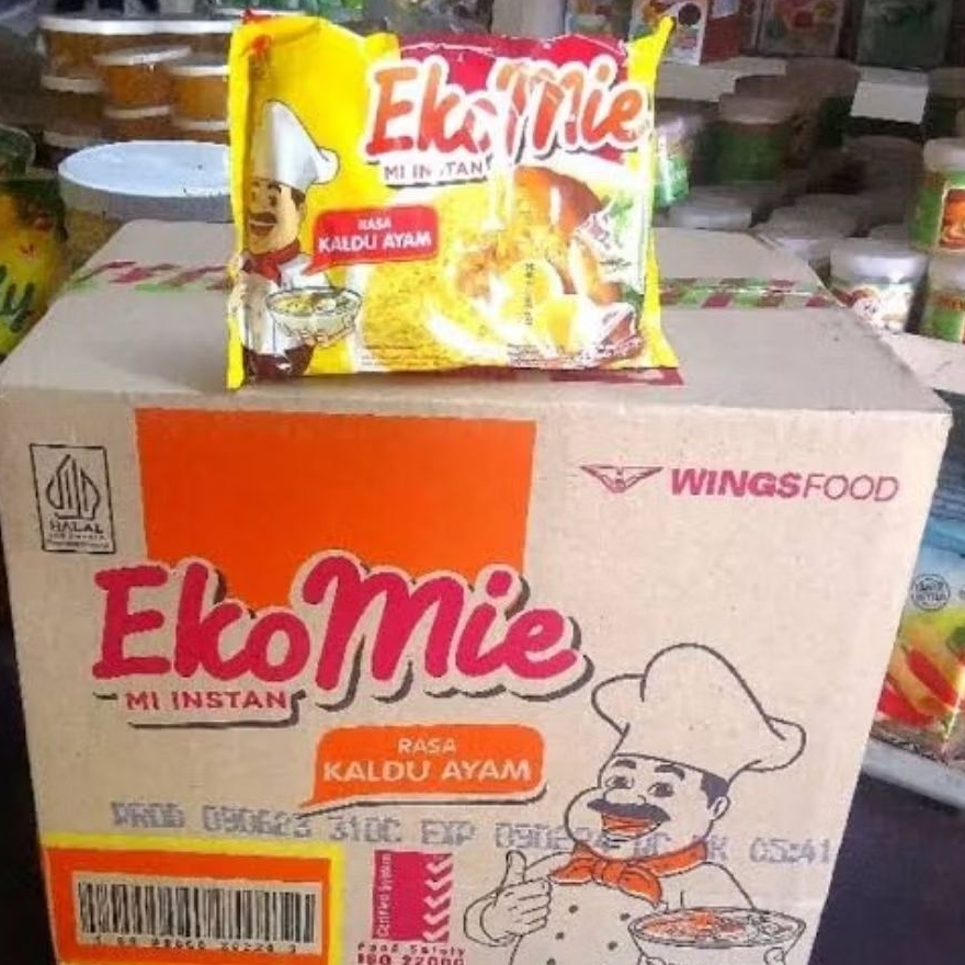 EkoMie instan rasa Kaldu Ayam isi 40 psc