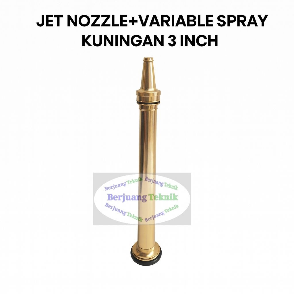 Jet Nozzle Pemadam Kuningan 3 Inch ||  Nozzle Sprayer Penyiraman tanaman dan lahan pertanian ||Fire 