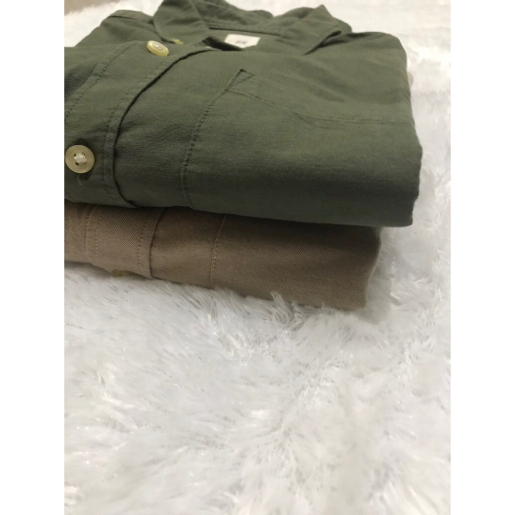 Preloved Kemeja Original H&M Eiger & Levi’s Size S - M