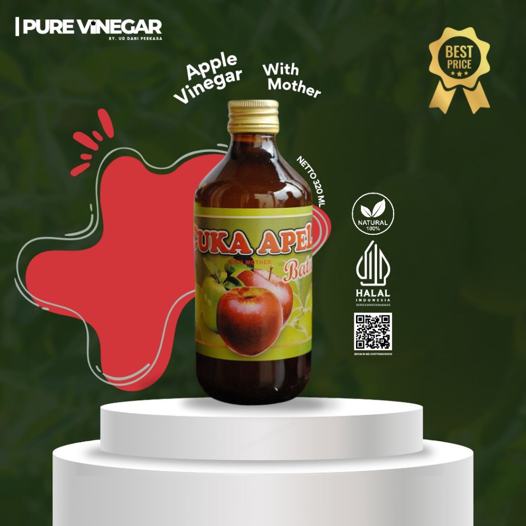 

CUKA APEL BATU WITH MOTHER PREMIUM 325 ML