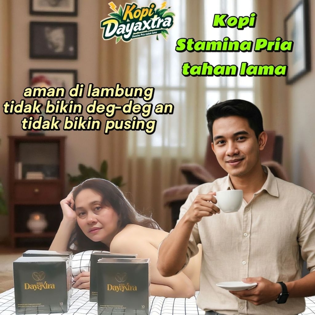 

Kopi DayaXtra 1 box isi 10 sachet kopi kesehatan premium bpom