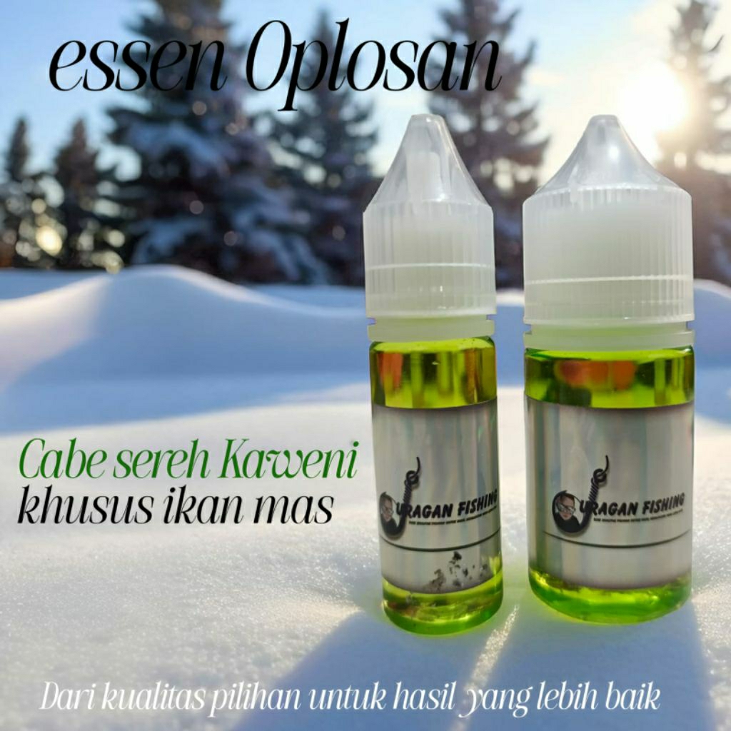 Essen Cabe sereh kweni untuk Ikan Mas ANTI ZONK