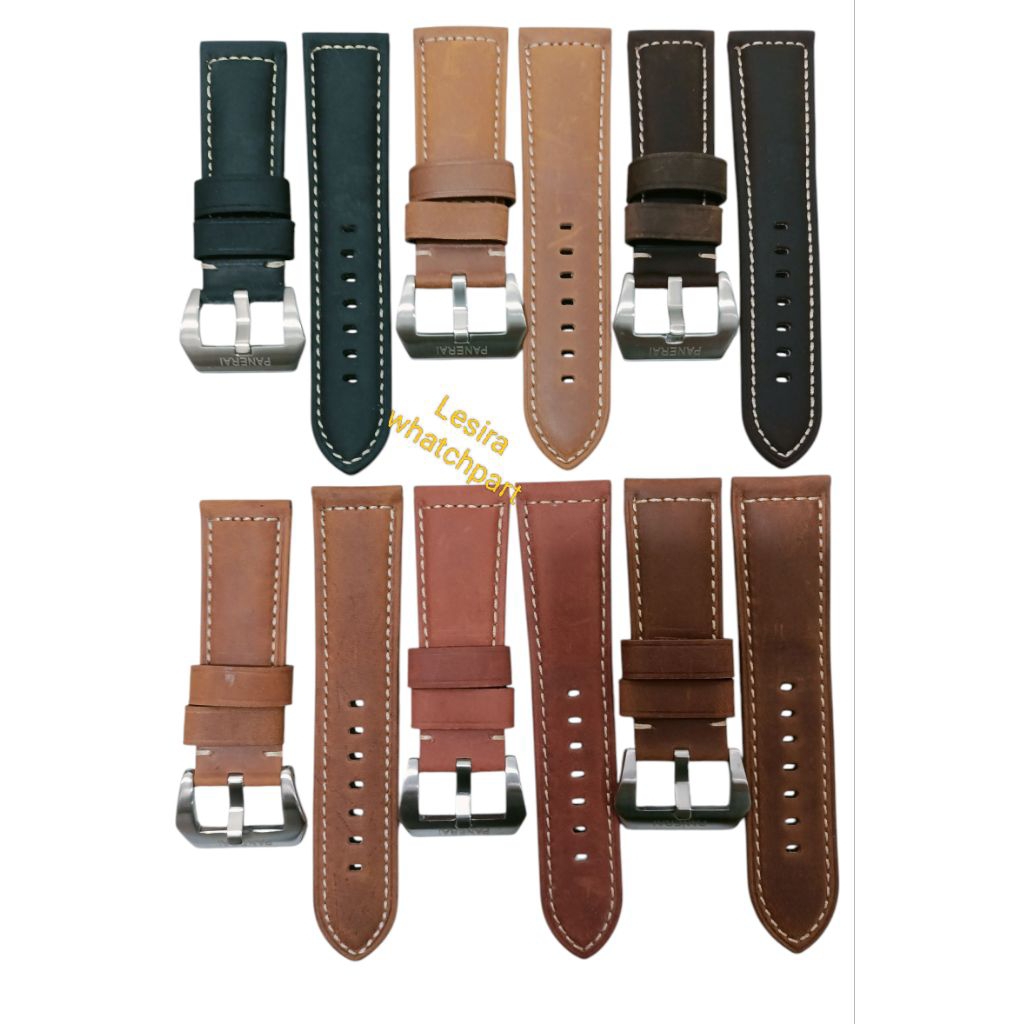 STRAP TALI JAM TANGAN KULIT PANERAI ORIGINAL ITALI