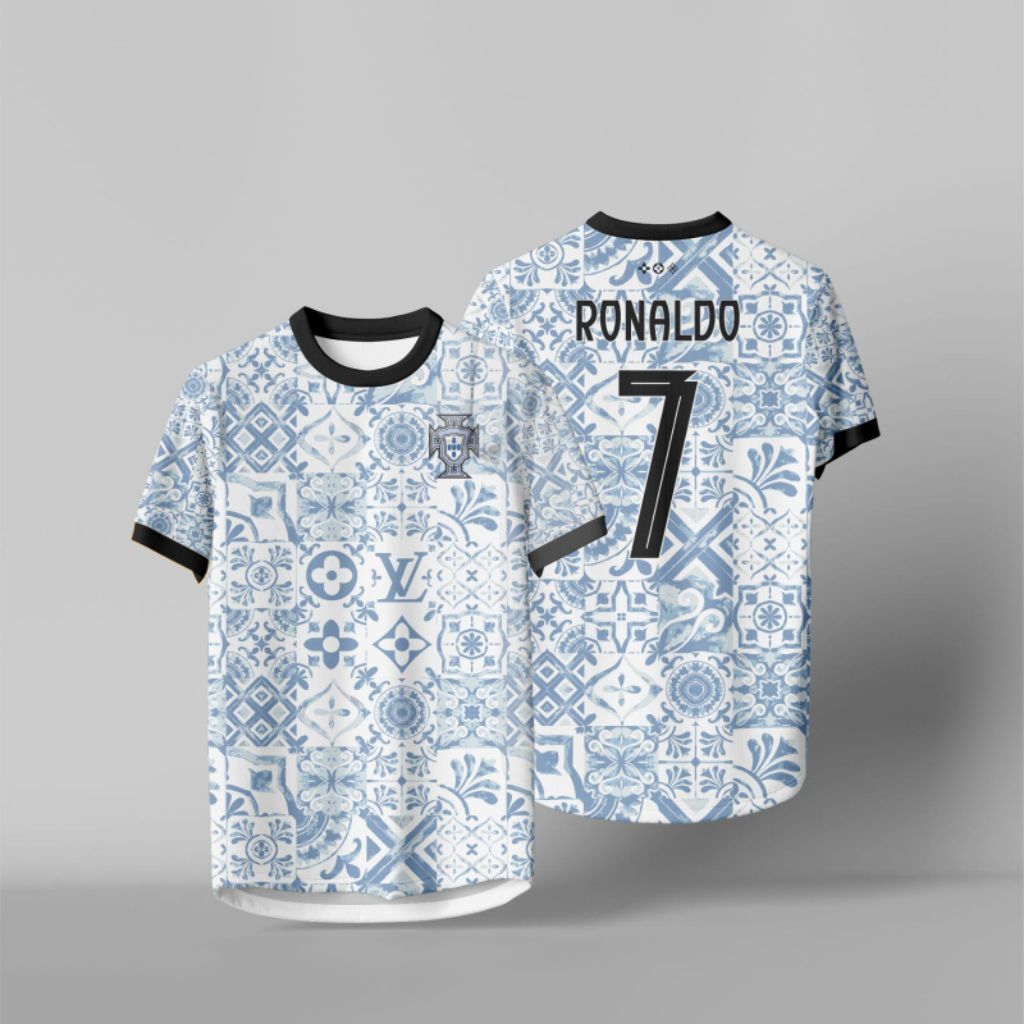 JERSEY PORTUGAL PREMATCH SPESIAL RONALDO GRATIS NAMA DAN NOMOR PUNGGUNG