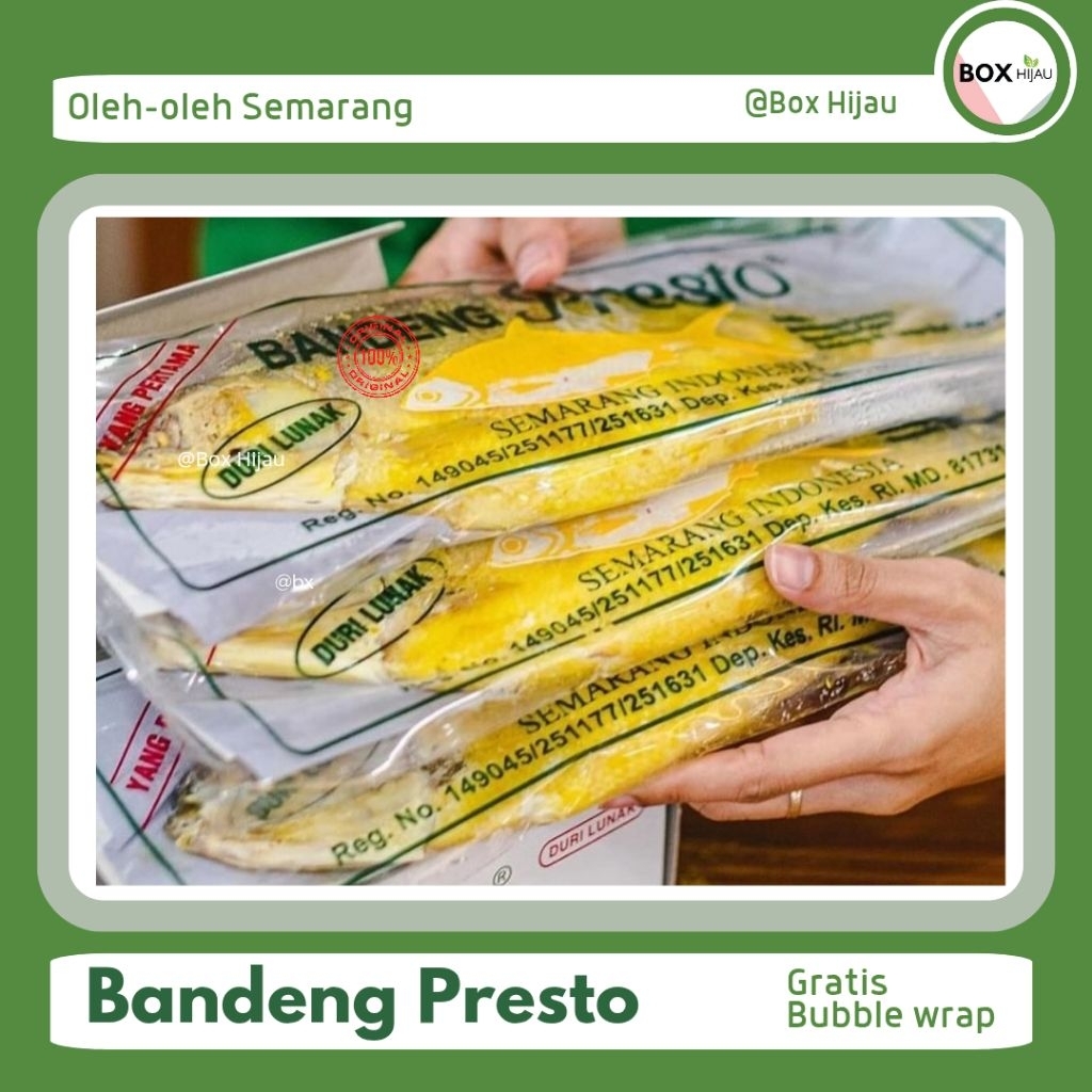 

Bandeng Presto Semarang Box Hijau