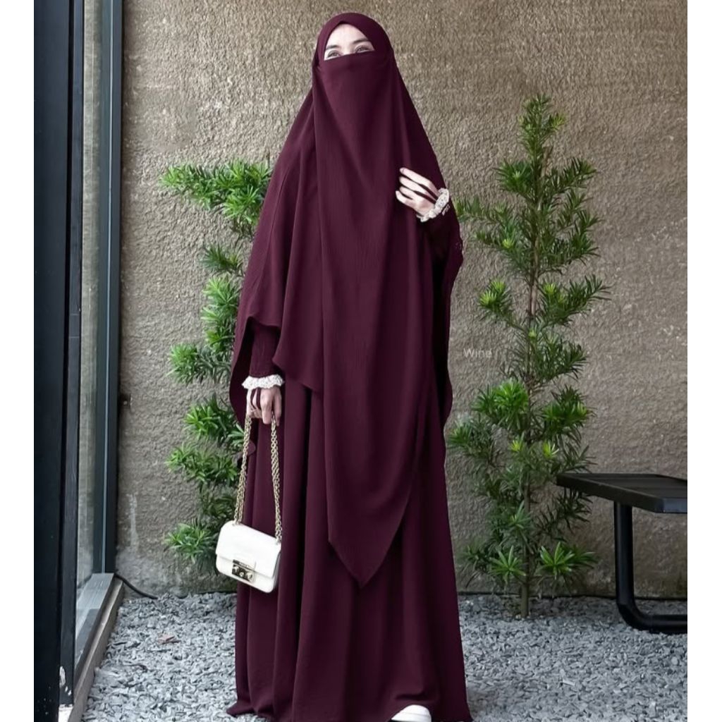 Abaya Mahira Zulfia Preloved (Abaya Only)