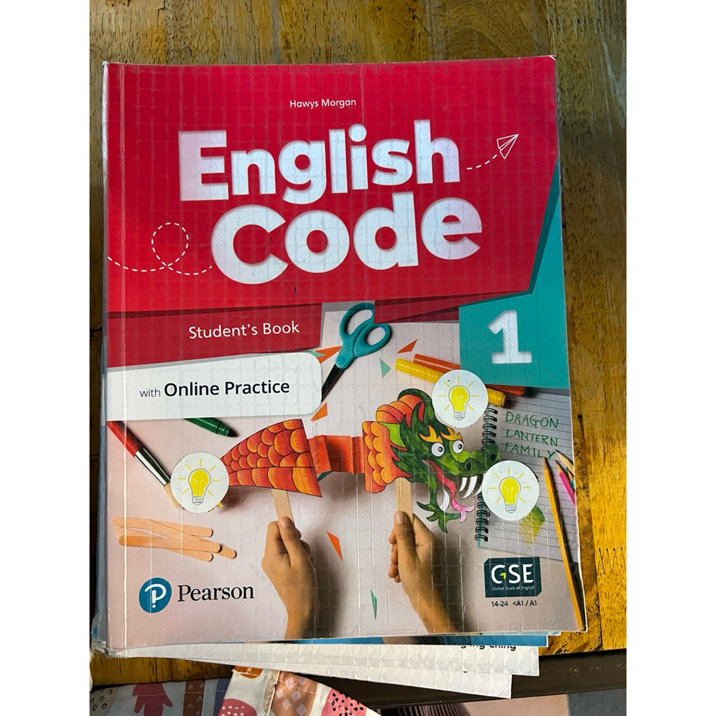 English Code Text book Pearson 1 2 3 4 Pearson