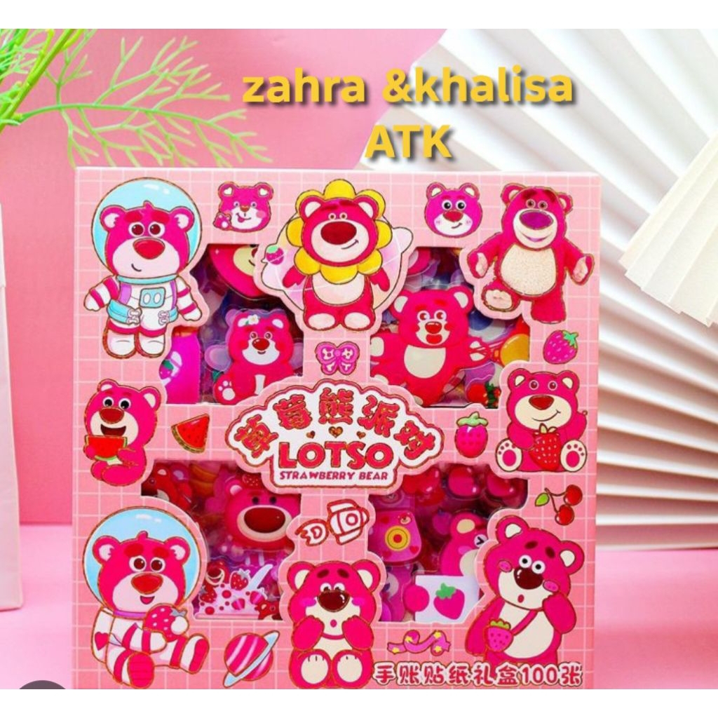 

STICKER ISI 100 PCS SANRIO LOTSO