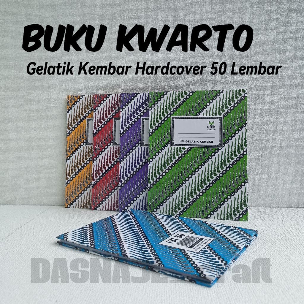 

( 1 pcs ) Buku Kwarto Gelatik Kembar 50 Lembar Buku Batik 50 Lembar Buku Kwarto Buku Gelatik Buku Hardcover
