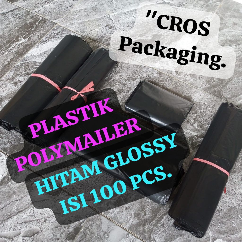 

PLASTIK POLYMAILER, WARNA HITAM SUPER GLOSSY PAKE BANGET, ISI 100 PCS, HARGA MURAH, MUTU DAN KUALITAS TERJAMIN