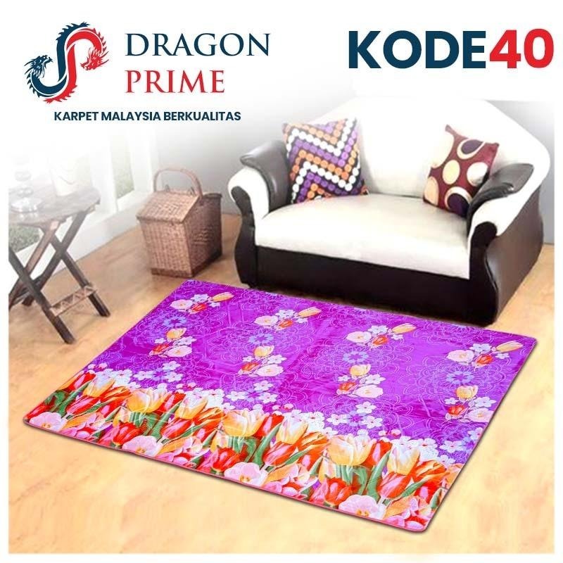 (Kode 40) Karpet Busa Malaysia Dragon Prime
