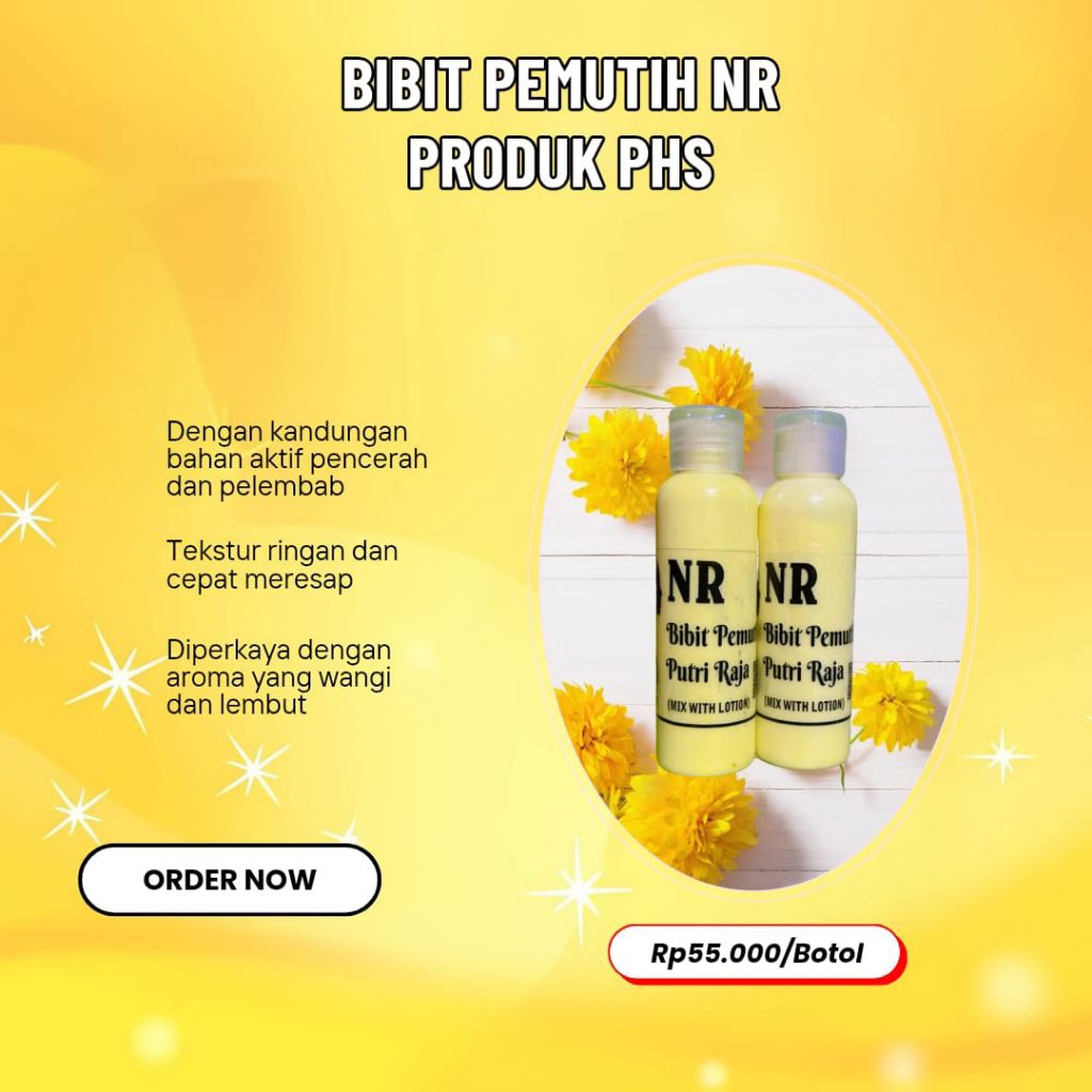 Bibit pemutih NR Raja