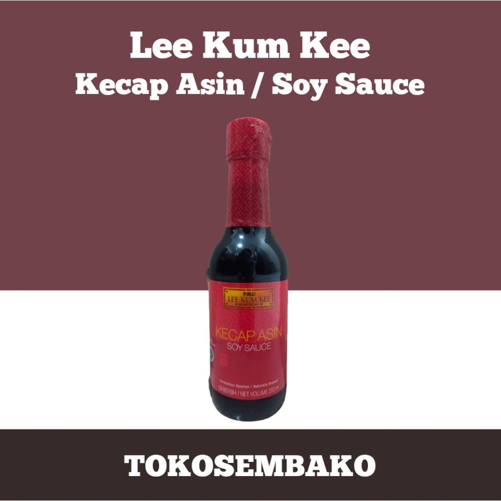 

Kecap Asin Soy Sauce Lee Kum Kee