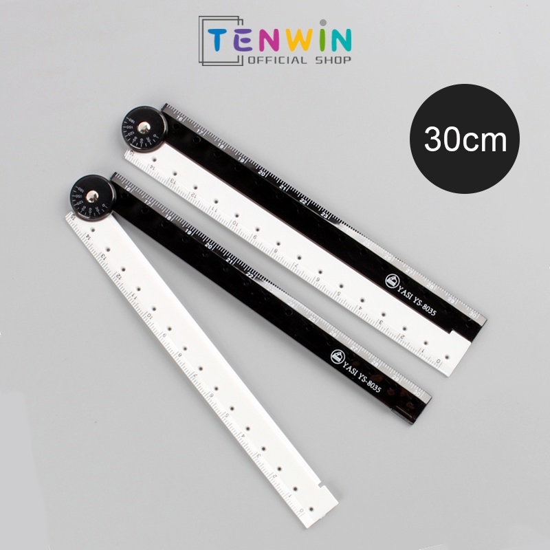 

30 cm Flexible Ruler folding ruler penggaris lentur tidak bisa patah-Tenwin