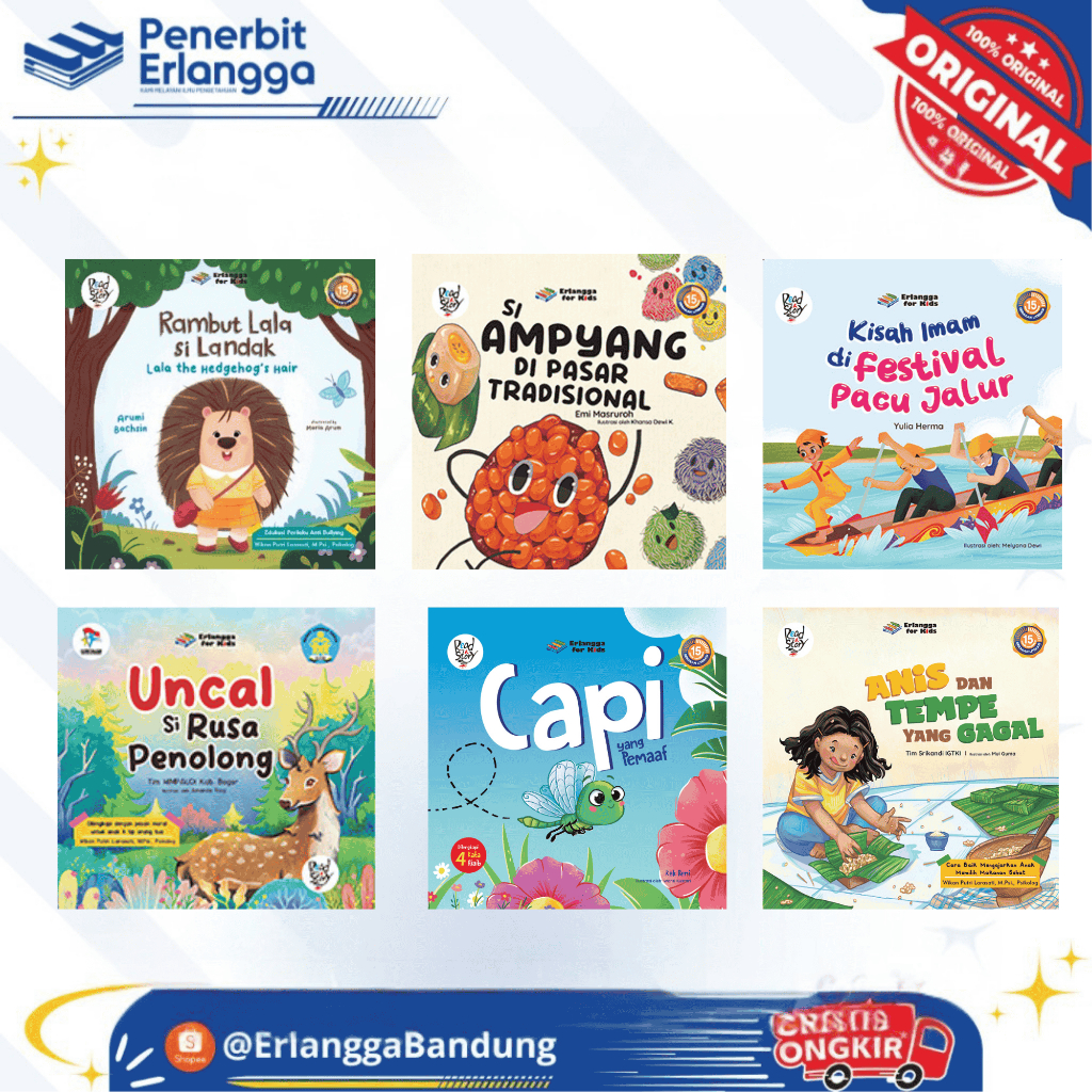 [Erlangga] Buku Cerita untuk Anak/Buku Cerita PAUD
