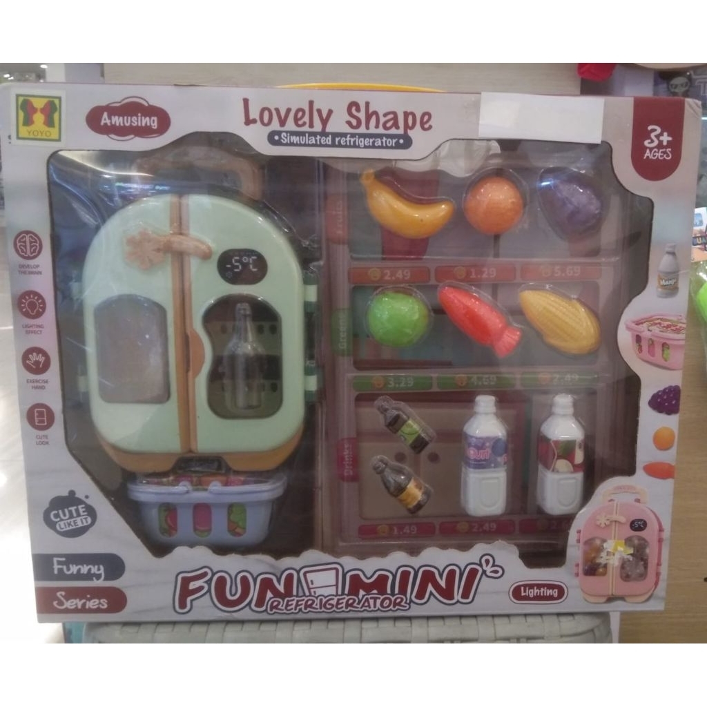 Mainan Fun Refrigerator Mini