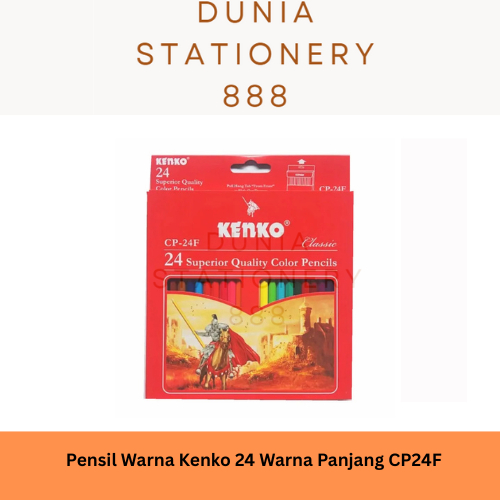 

Pensil Warna Kenko Panjang 24 Warna CP-24F