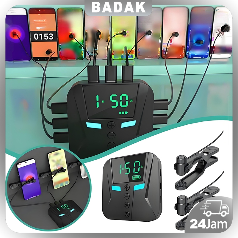 Multifunctional Layar Ponsel Klik Otomatis 1 head 2 heads Auto Klik untuk Live Streaming/tiktok/inst