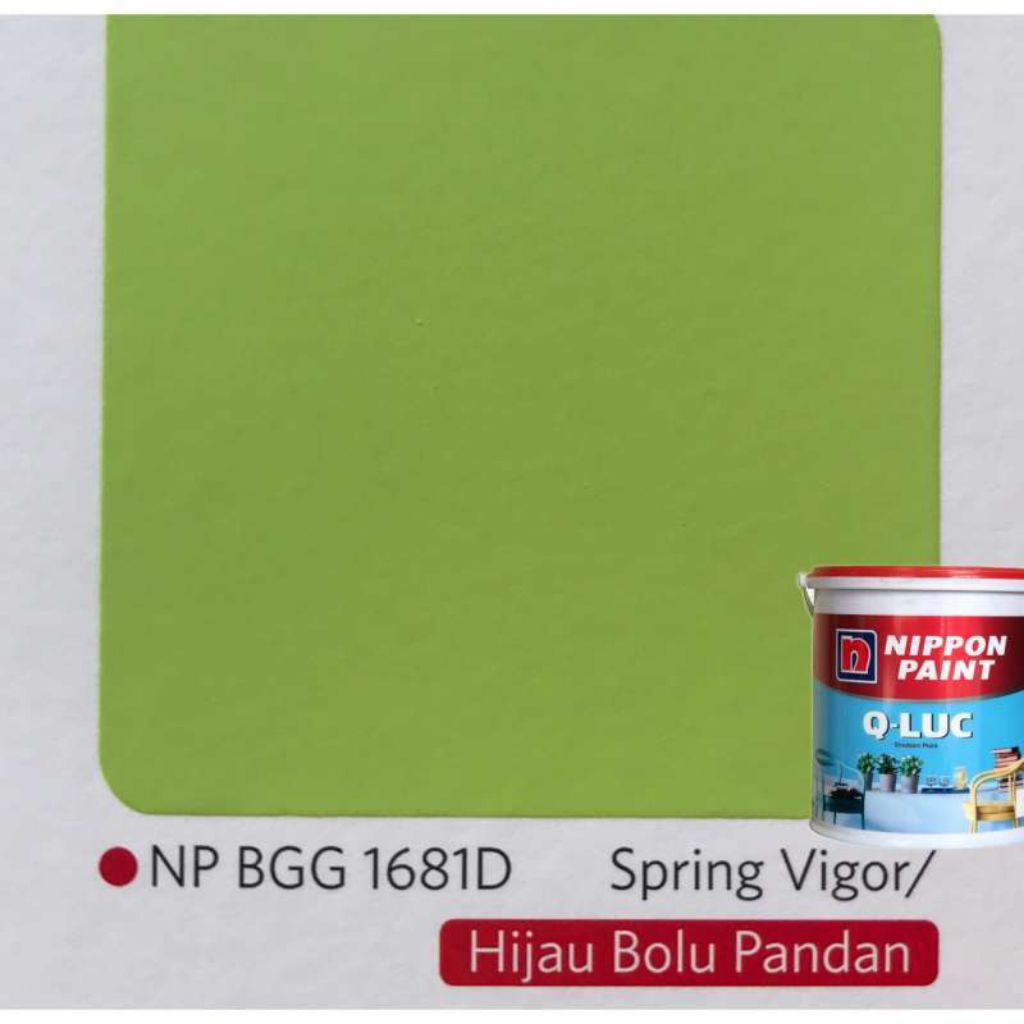 Cat tembok Nippon paint Q-Luc 5kg
