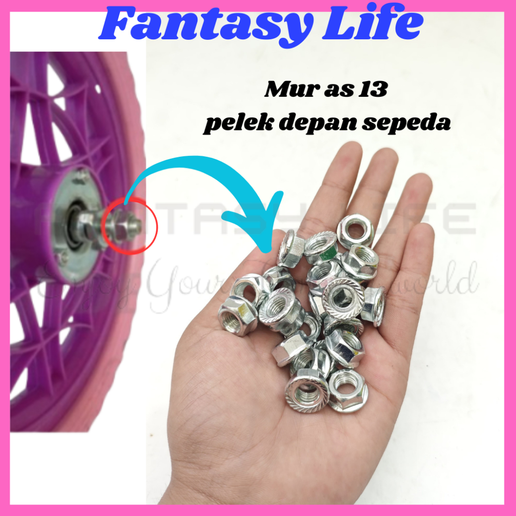 Fantasy Mur as depan ukuran 13 sepeda anak