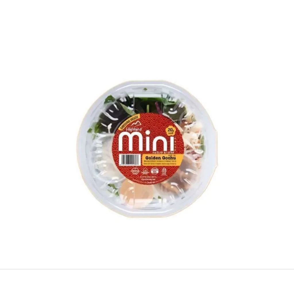 

Highland Mini Golden Gochu Salad dan dresing 150gr