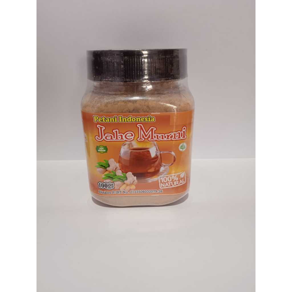 

Jahe Merah Murni bubuk 100gram Tanpa Gula