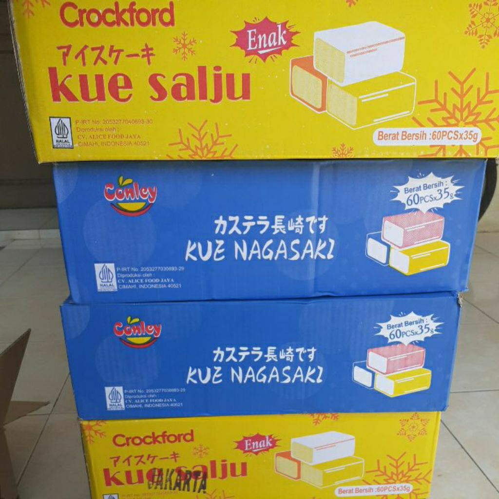 

KUE NAGASAKI/SALJU karton isi 60pcs