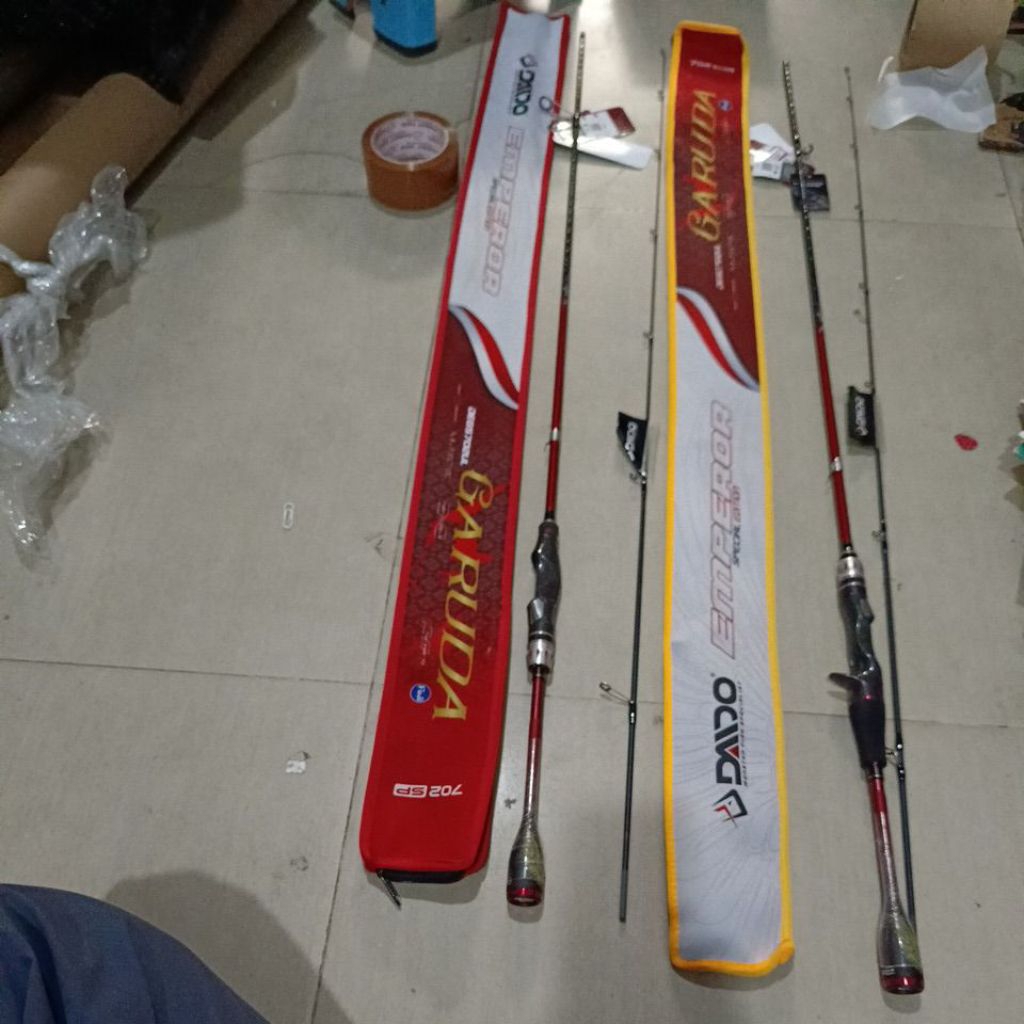 joran pancing ul daido emperor garuda series 702 210 cm joran ul solid carbon