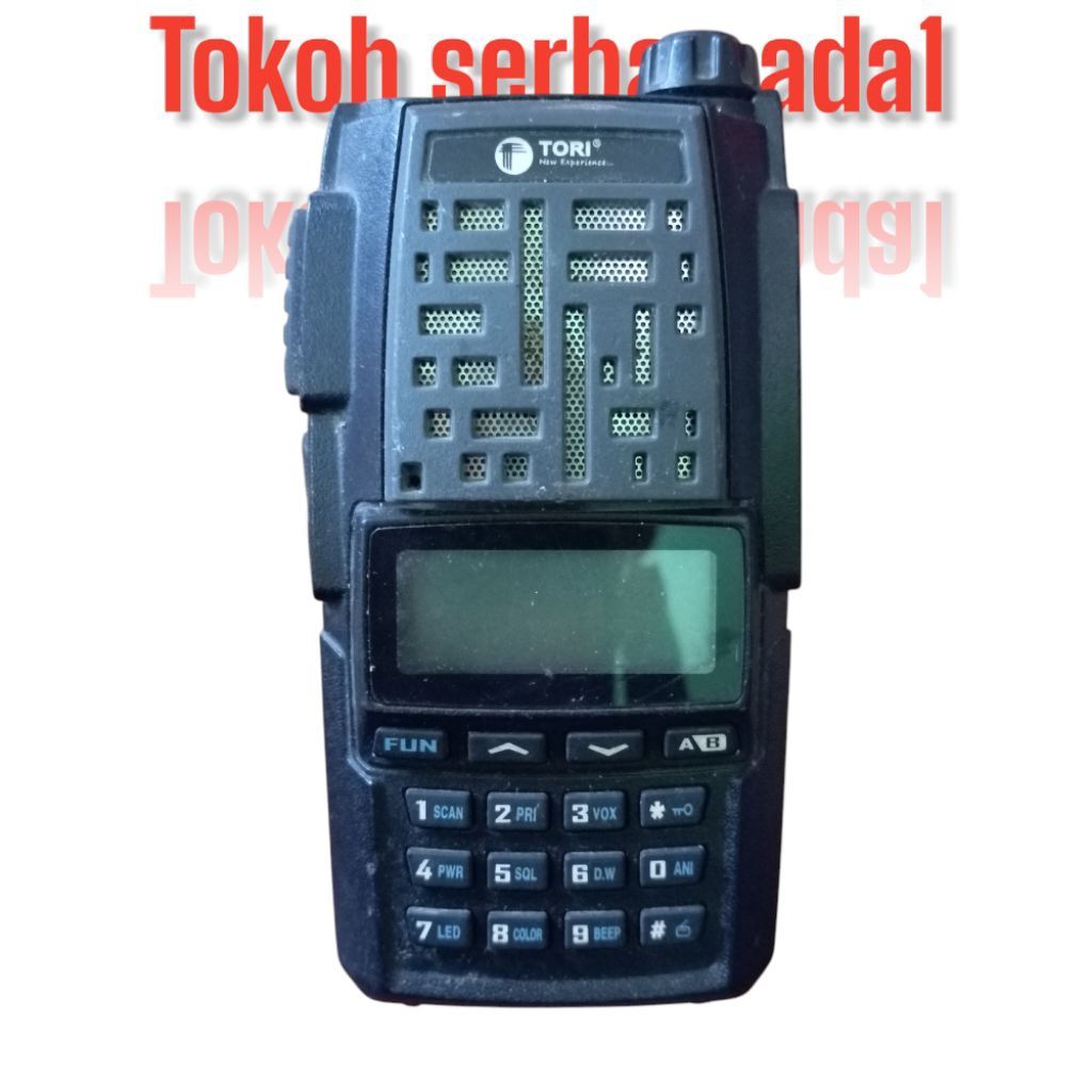HT TORI TH-300  New Experience Dual Band Radio minus baterai