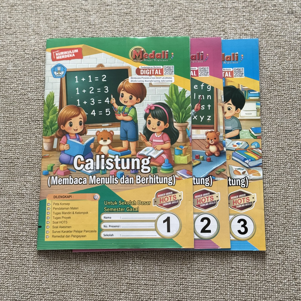 LKS Calistung Anak PAUD - TK - SD Kurikulum Merdeka