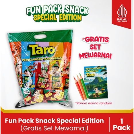 

Fun Pack Snack Spesial Edition-Paket Hampers Anak-(Gratis Set Mewarnai 3 pensil warna)