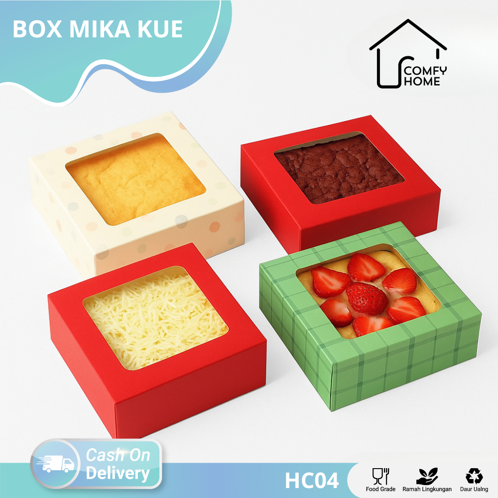 

Box mika / Box mika jendela / Box kue / Box mika ivory | HC04-HC17