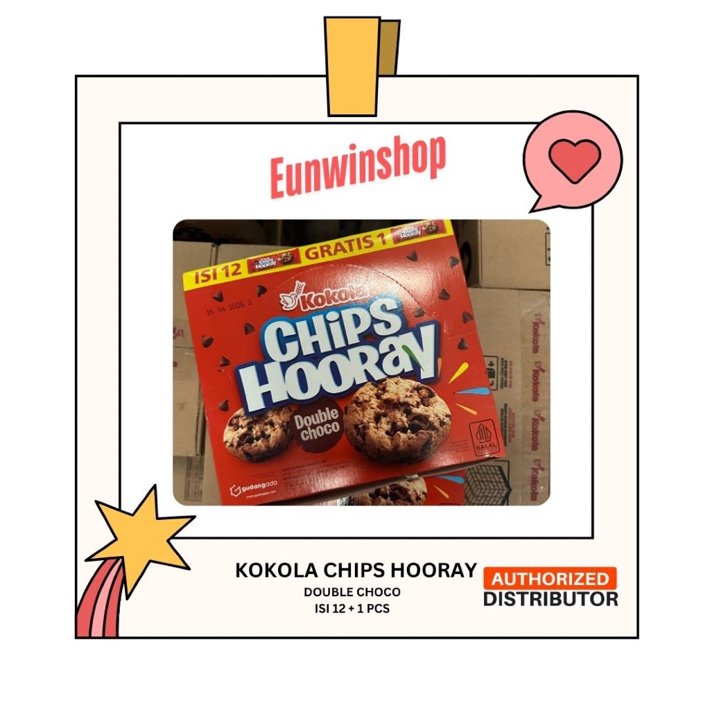 

Kokola Cookies 1 Box Isi 12Pcs + 1Pcs - Hampers / Gift / Bingkisan / Parcel / Party Pack