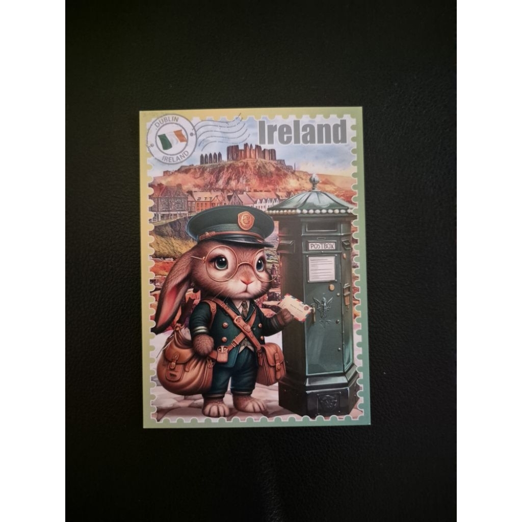 

kartu pos wonderpost irlandia/ireland postcard