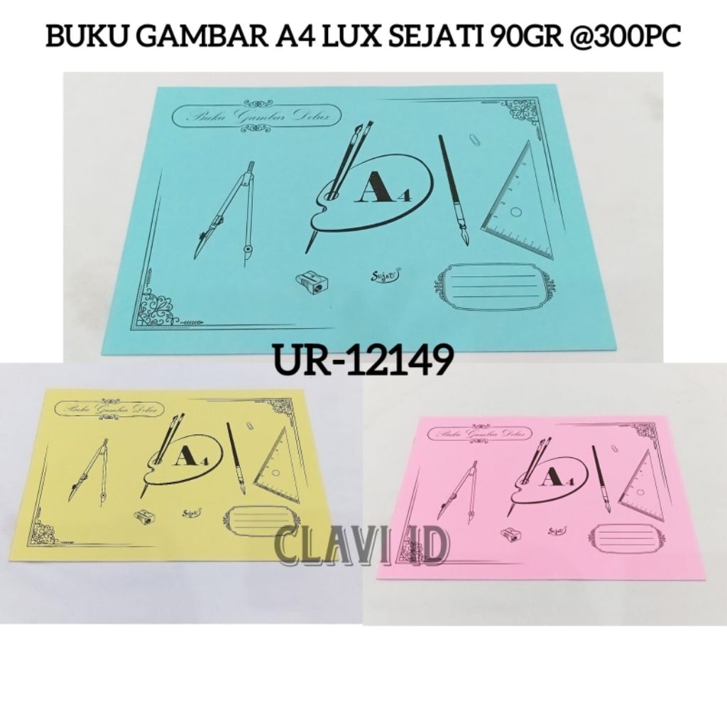 

12149/Buku Gambar/Buku Mewarnai/Buku Menggambar Murah A4 Lux