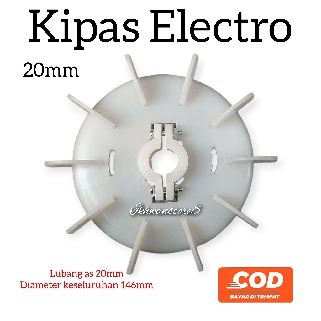kipas Dinamo Kipas electro Motor external Fan kipas elektro D80