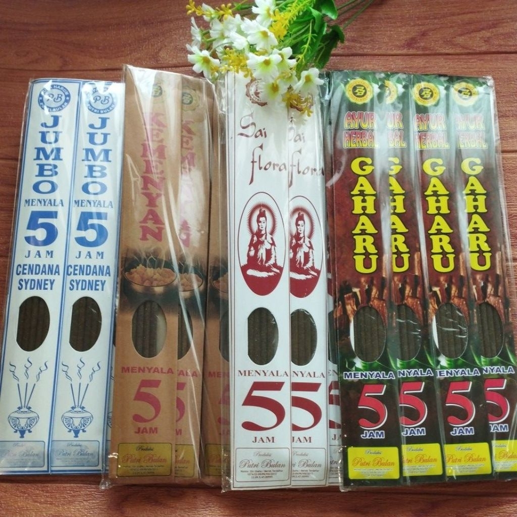 Hio Dupa Wangi, Dupa Bali Herbal menyala 5 Jam Putri Bulan