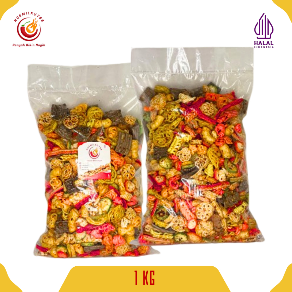 

Kerupuk Seblak 1kg Pedas Daun Jeruk Kerupuk Campur Seblak Mix Cemilan Pedas Snack Pedas Ngemilkuy88_