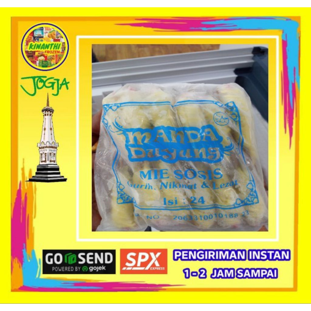 

Sosis mei isi 24, Jogja Frozen