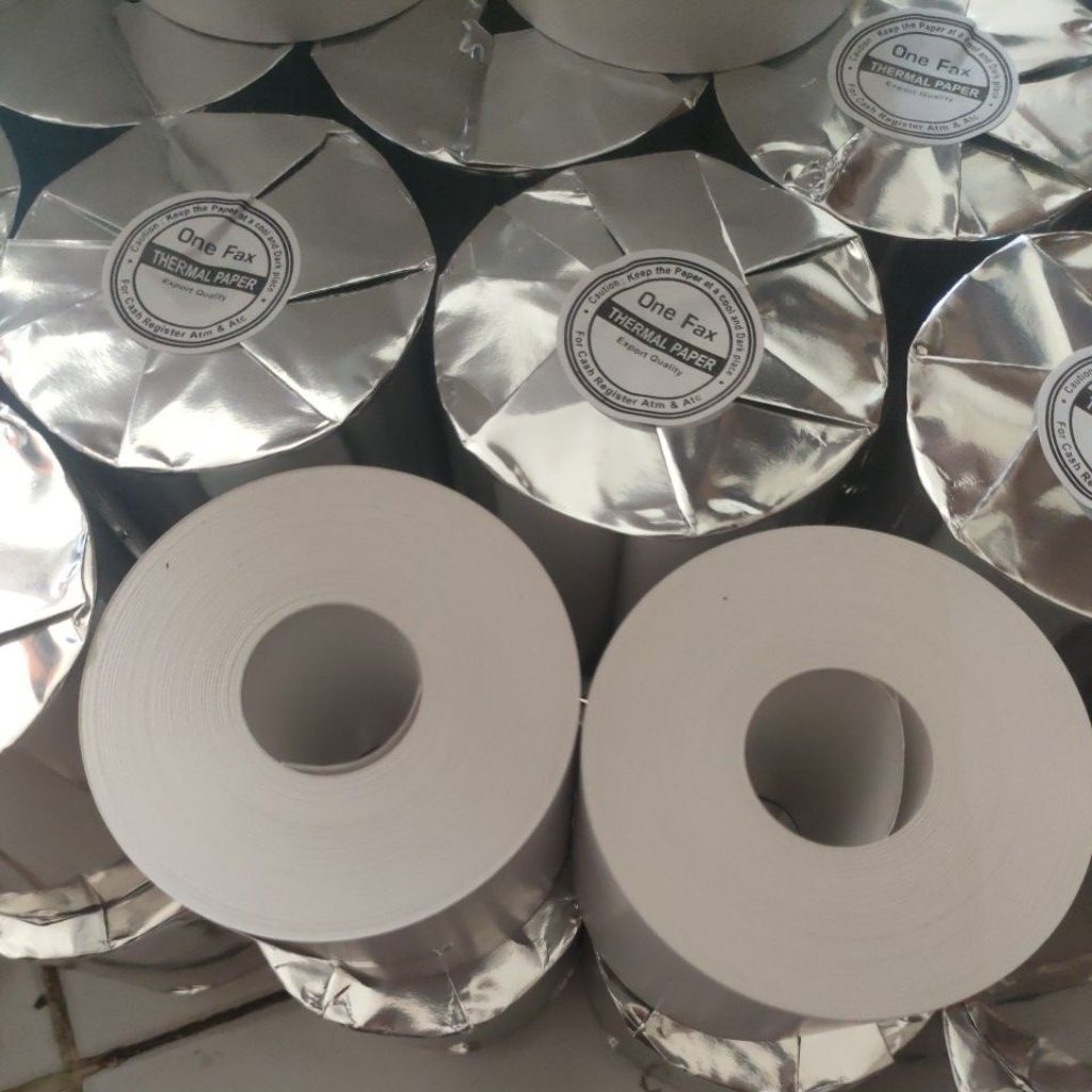 

10 pcs kertas Thermal roll 80x80 Struk parkiran dll