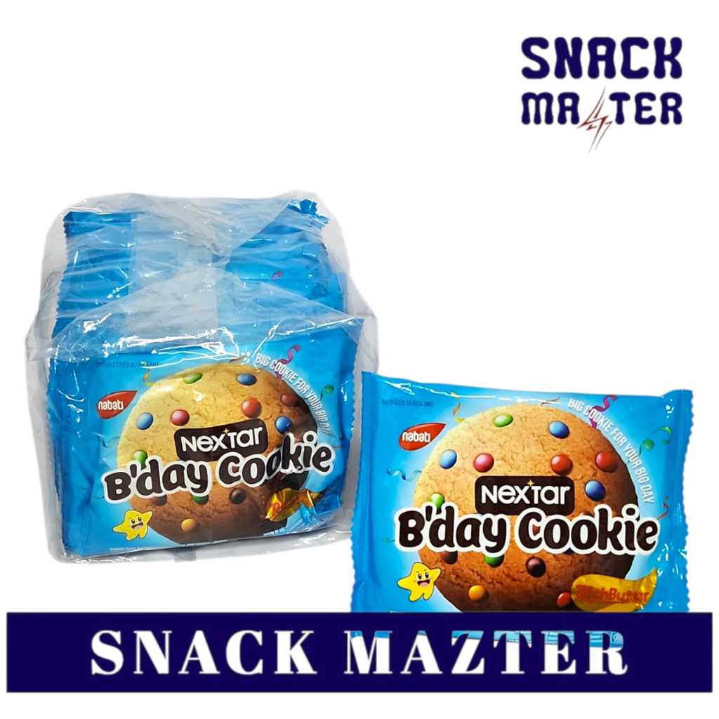

Nabati Nextar B'day Cookie PACK - Netto 30gr x isi 10 bks