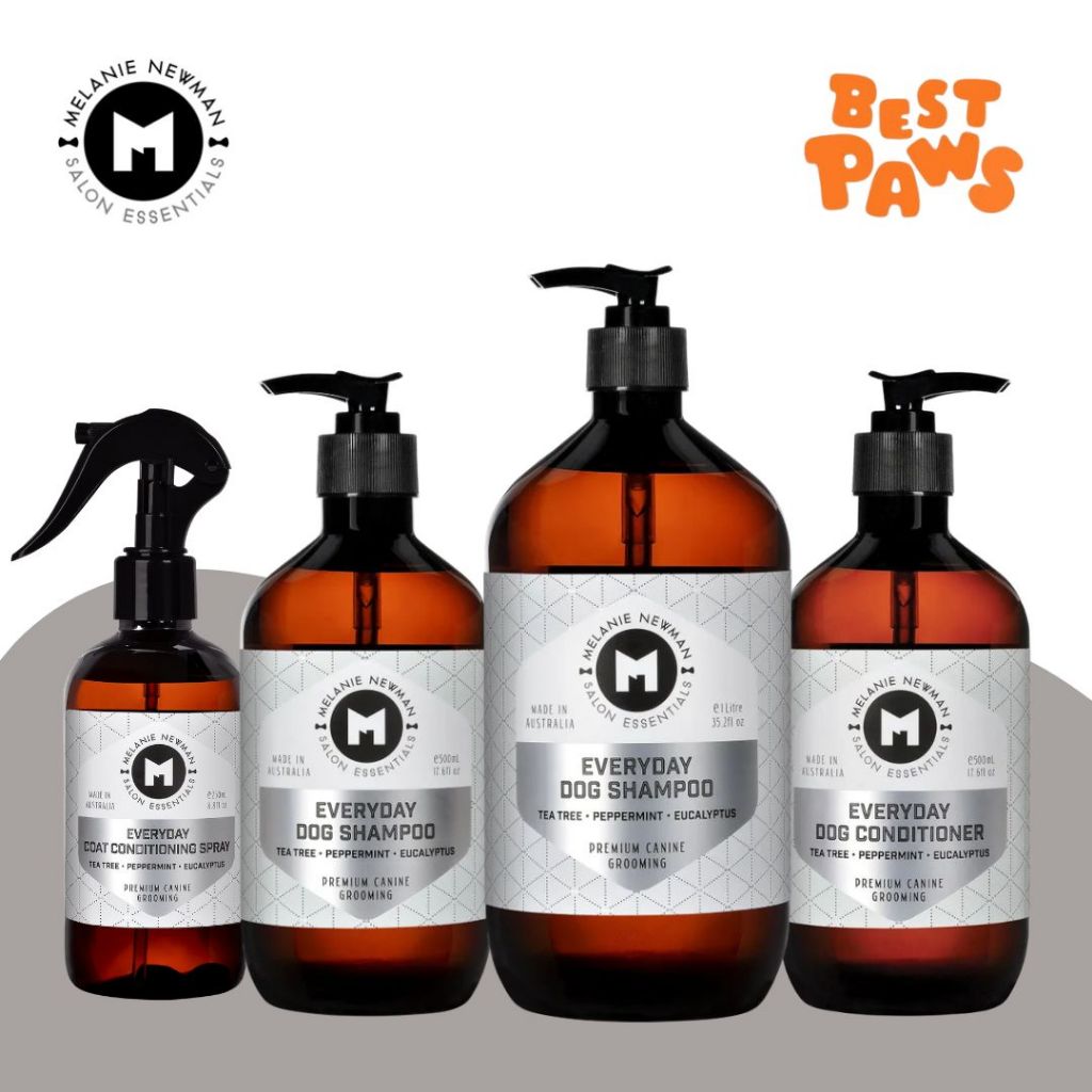 Melanie Newman Everyday Dog Shampoo, Conditioner and Coat Conditioning Spray - 250, 500 & 1000 ml