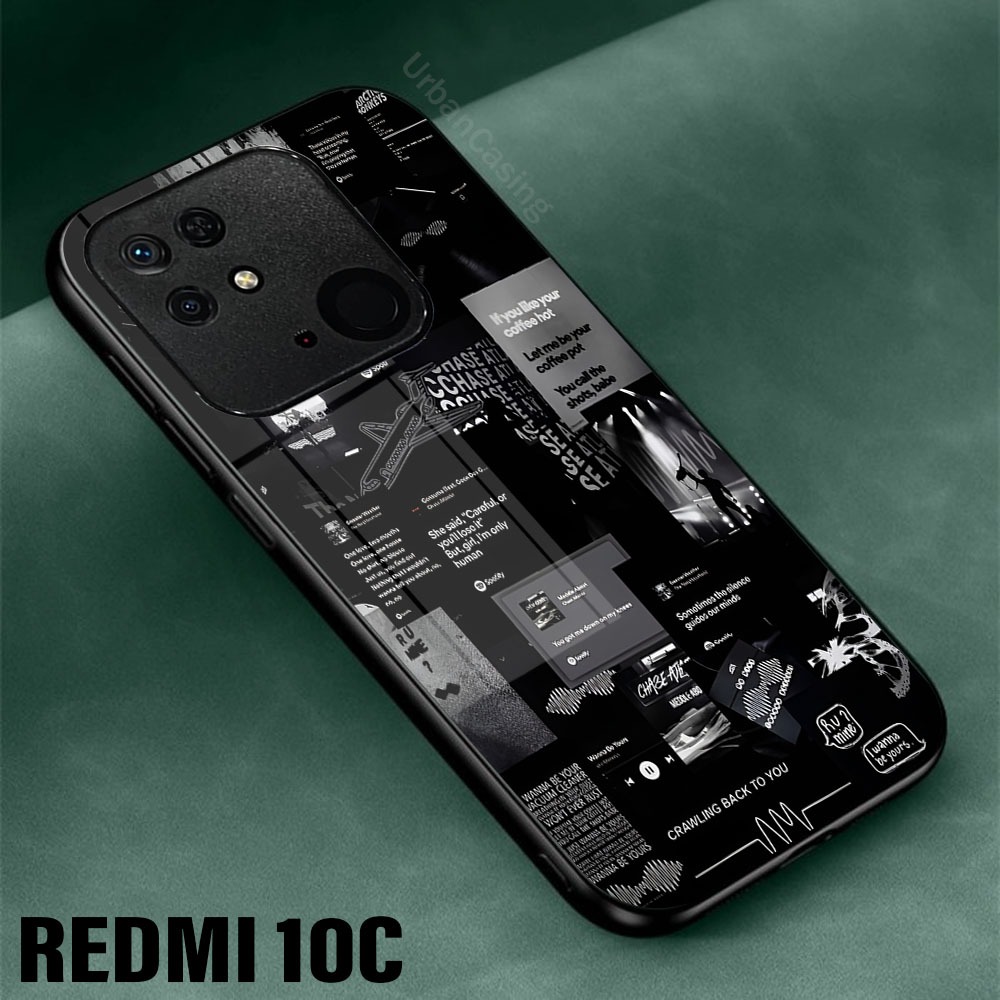 Case Redmi 10C Casing Redmi 10C Urban Casing [Aesthetic M07] Case Glossy Case Aesthetic Custom Case 