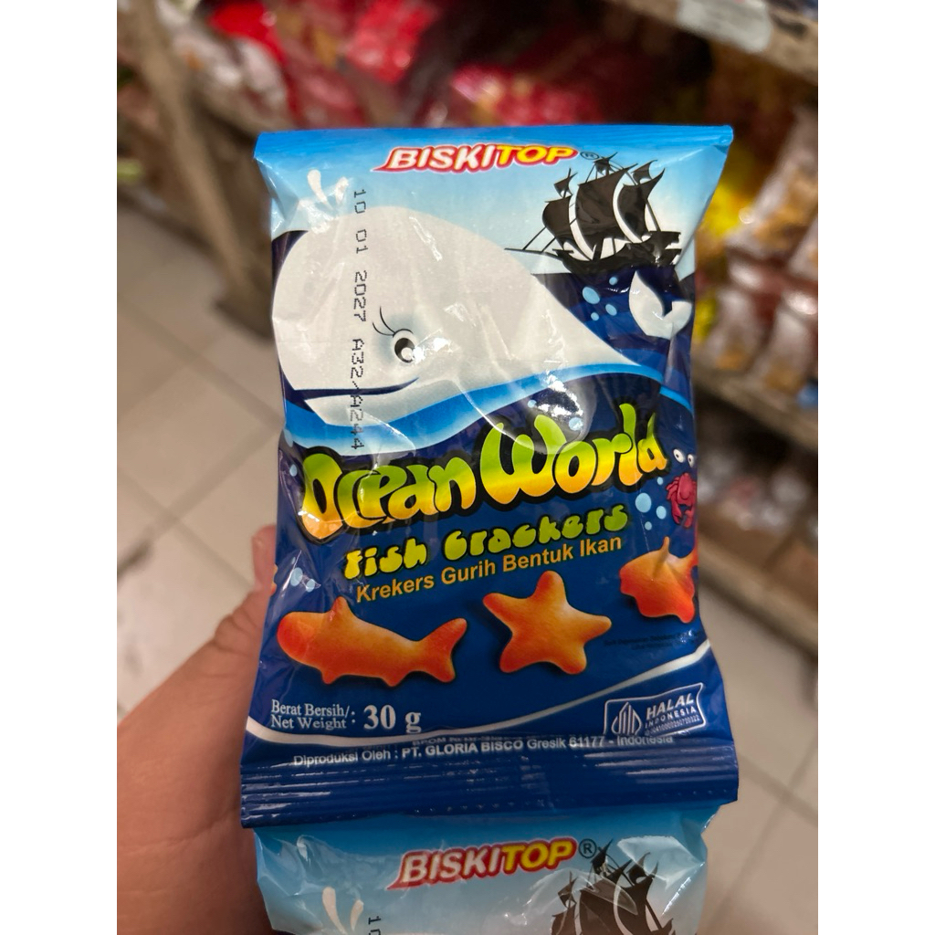 

Biskitop ocean world kreker 30gram