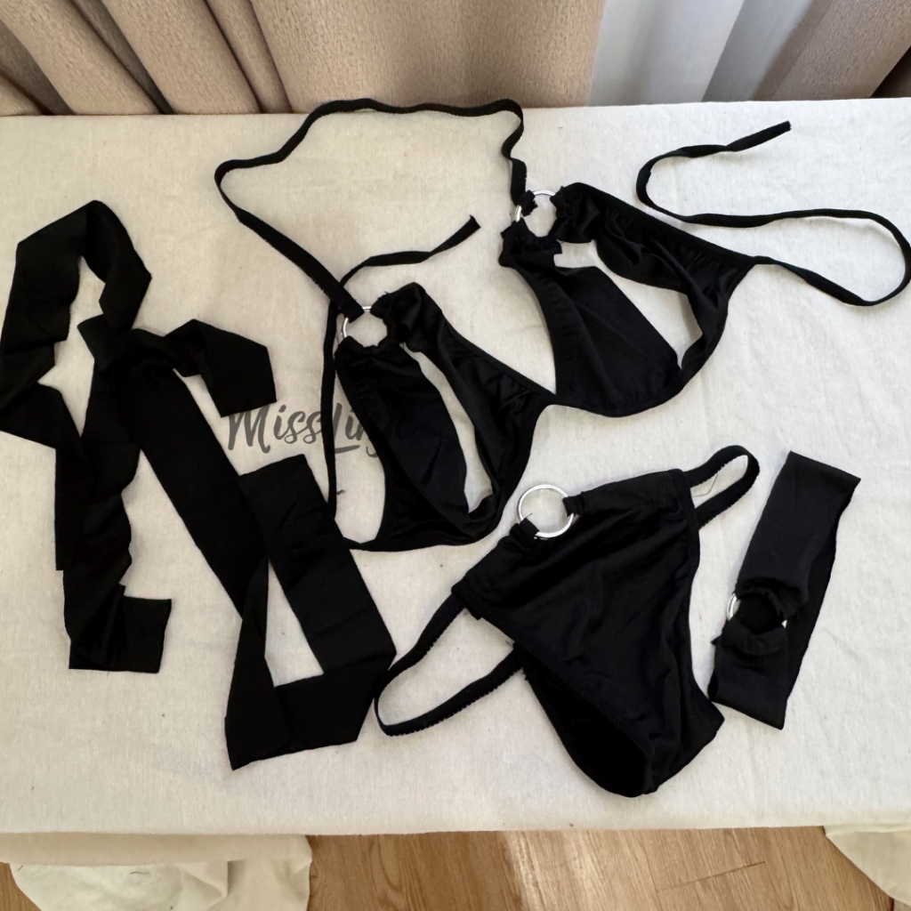 Lingerie Seksi Bra dan celana dalam / Setelan lingerie bikini/ Setelan lingerie bra dan cd impor