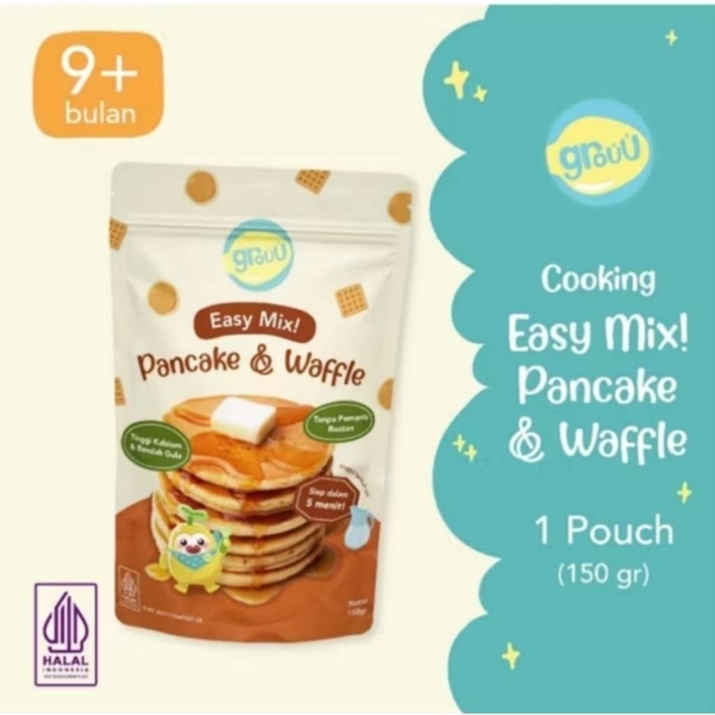 

Grouu Easy Mix! Pancake & Waffle 150gr