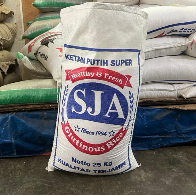 

pulut putih premium merk SJA