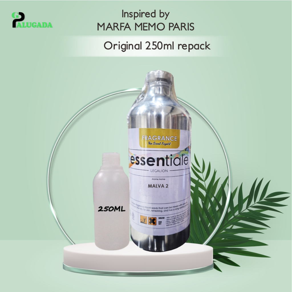 bibit parfum murni MALVA 2 | MARPA MEMO PARIS | ESSENTIALE 250ML