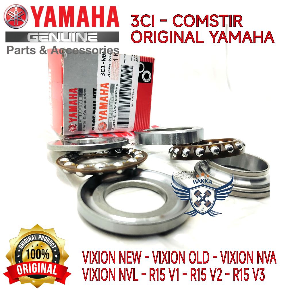 3CI ORIGINAL COMSTIR YAMAHA VIXION NEW, ORIGINAL KOMSTIR YAMAHA VIXION OLD, ORIGINAL KOMSTIR YAMAHA 